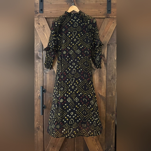 MAISON HOTEL Bianca Dress in Black Magma - Picture 9 of 13